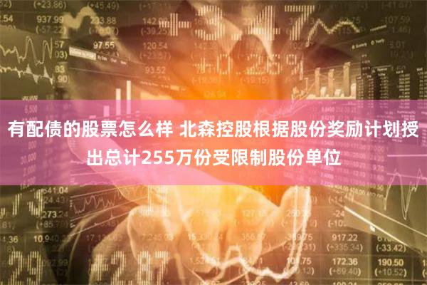 有配债的股票怎么样 北森控股根据股份奖励计划授出总计255万份受限制股份单位